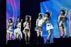 Girl group STAYC performs lead track ″Cheeky Icy Thang' during the group's Monday showcase. [HIGH UP ENTERTAINMENT]