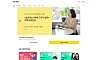 HeyJoyce website. HeyJoyce provides consulting and online tutorials for women in building up their career. [SCREEN CAPTURE]
