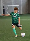 Jeonbuk Hyundai Motors' Kim Jin-su in action at Yulsori Clubhouse in Wanju County, North Jeolla on Sept. 16, 2022. [JOONGANG ILBO]