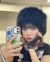 Fur hats, like the one Kim Chae-won of Le Sserafim was frequently seen wearing while promoting the girl group's track 'Antifragile' (2022), are back in style. [SCREEN CAPTURE]