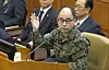 Former Army Special Warfare Commander Kwak Jong-keun testifies at the Constitutional Court in Jongno District, central Seoul, on Feb. 6. [CONSTITUTIONAL COURT]
