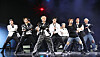 Boy band Omega X performs during a showcase for its third EP ″iykyk(if you know, you know)″ held at the Yes24 Live Hall in eastern Seoul on Nov. 7. [NEWS1]