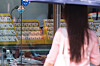 A person passes by the Jongno Jewelry Shopping Street in central Seoul on Tuesday. [YONHAP]
