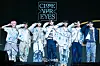 Boy band Close Your Eyes poses for photos during a showcase held at the Yes24 Live Hall in eastern Seoul on April 2 for the release of the first EP “Eternalt.” [DANIELA GONZALEZ PEREZ]
