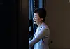Former President Park Geun-hye at her home in Dalseong County, Daegu, on Sept. 11. [KWON HYUK-JAE]