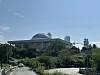 The National Assembly in Yeouido, western Seoul pictured from the Hangang Bicycle Path on Sept. 27. [JIM BULLEY]