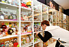 A man visits a pet charnel house at a pet memorial park in Chilgok County in North Gyeongsang on Sunday. The facility, which stores the ashes of cremated pets and photos taken while they were alive, allows pet owners to reminisce about their late companions. [NEWS1]