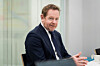 Dutch Foreign Minister David van Weel speaks in an exclusive roundtable at the Dutch Embassy in central Seoul on Tuesday. [EMBASSY OF THE NETHERLANDS TO KOREA]