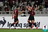 FC Seoul players celebrate scoring against Seongnam FC on Sunday at Seoul Olympic Main Stadium in Jamsil, southern Seoul. [KLEAGUE]