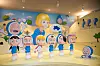 The main photo zone at the entrance of the 'Yumi's Cells' special exhibition held at the Ground Seesaw in Jongno District, Central Seoul.[MEDIA & ART]