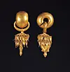 The Gold Earrrings of Hwango-dong from Gyeongju [NATIONAL MUSEUM OF KOREA]
