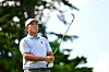An Byeong-hun of Korea plays his shot from the 16th tee during the third round of the Wyndham Championship at Sedgefield Country Club in Greensboro, North Carolina on Saturday. [AFP/YONHAP]