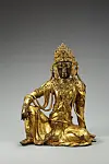 Gilt-bronze Seated Avalokitesvara Bodhisattva [LEE JIAN]