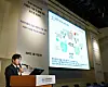 Bae Choong-sik, vice president of the Korean Society of Automotive Engineers, speaks at a seminar Tuesday in central Seoul.