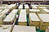 Flood victims from Guryong Village, a poor area in southern Seoul, take temporary shelter in a gymnasium at Guryong Middle School in Gangnam District, southern Seoul, on Wednesday. [YONHAP]