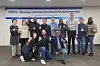 Students studying at Woosong University's Global Railway Program pose for a photo on Feb. 27 to celebrate the career experience program with Korea Railroad Corporation. [KOREA RAILROAD CORPORATION]