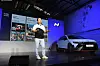Park Joon-woo, vice president of Hyundai Motor's N Brand Management Group, speaks at a press conference held in western Seoul on Thursday. [HYUNDAI MOTOR]