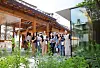 K-campus student reporters tour the House of Sulwhasoo Bukchon in Jongno District, central Seoul, in late June. [PARK SANG-MOON]