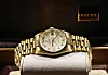 A rolex purchased by late LG Group Chairman Koo Bon-moo to be given to the next LG Twins Korean Series MVP is displayed after Game 5 of the Korean Series at Jamsil Baseball Stadium in southern Seoul on Monday. [NEWS1]
