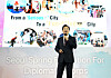 Seoul Mayor Oh Se-hoon explains the capital’s key projects to foreign diplomats at Sebitseom in Seocho District, southern Seoul, last Friday. [YONHAP]