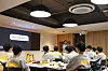 Kakao founder Kim Beom-soo speaks to new employees in November 2019. [KAKAO]