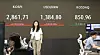 A screen in Hana Bank's trading room in central Seoul shows the Kospi opening on Tuesday. [YONHAP]