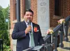 Charles Sams III, director of the National Park Service, speaks during an event celebrating the Old Korean Legation's listing as a U.S. historic place in Washington on Sept. 30. [YONHAP]