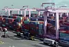 Containers stacked at a port in Incheon on March 31 [NEWS1]