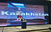 Nurgali Arystanov, ambassador of Kazakhstan to Korea, delivers a commemorative speech at a forum in Seoul on March 5. [YONHAP]