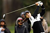 Kim Sei-young hits her tee shot on the 10th hole during the second round of the U.S. Women's Open Championship at The Olympic Club on Friday in San Francisco, California.  [AFP/YONHAP]