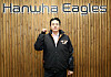 Oh Sun-jin poses after signing with the Hanwha Eagles in a picture released by the club on Tuesday. [HANWHA EAGLES]