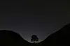 A general view of the stars above Sycamore Gap, prior to the Perseid Meteor Shower above Hadrian's Wall near Bardon Mill, England on Aug. 13, 2015. [AP/YONHAP]