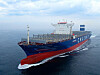 A Hyundai Heavy Industries Group container vessel. [HYUNDAI HEAVY INDUSTRIES GROUP]