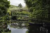 The Japanese-inspired water garden of Claude Monet's house, French impressionist painter who lived from 1883 to 1926, waits ahead of the re-opening, in Giverny, west of Paris, Monday May 17, 2021. Lucky visitors who'll be allowed back into Claude Monet's house and gardens for the first time in over six months from Wednesday will be treated to a riot of color, with tulips, peonies, forget-me-nots and an array of other flowers all competing for attention. [AP/YONHAP]