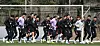 The Korean national team trains at the Paju National Football Center in Paju, Gyeonggi on Tuesday. [NEWS1]