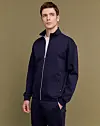 A model wears loungewear that was launched for this year’s fall and winter season from British brand Daks. [LF]