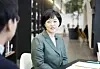 Naver CEO Han Seong-sook speaks during an online media event on Tuesday. [NAVER]