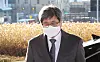 Supreme Court Chief Justice Kim Myeong-su enters the Supreme Court on Thursday. [NEWS1]