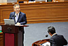 Minsiter of Interior and Safety Lee Sang-min at the National Assembly in Seoul on Monday [YONHAP]