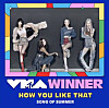 Girl group Blackpink is awarded the Song Of The Summer award on Monday at the 2020 MTV Video Music Awards. [YG ENTERTAINMENT]