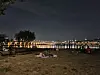 People drink in the Banpo Han River Park in southern Seoul on May 6 around 10 p.m. [CHOI YEON-SU]
