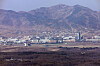 A view of the Kaesong Industrial Complex and the western section of the inter-Korean demilitarized zone (DMZ) as seen from Paju, Gyeonggi, on Feb. 18. [YONHAP]