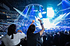 K-pop concerts take place at the Crypto.com Arena in Los Angeles during 'KCON 2022 LA' on Aug. 20. [CJ ENM]