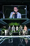 Ryu Young-sang, president of the mobile network operator division at SK Telecom, speaks about the Xbox subscription service on Wednesday. [SK TELECOM]