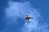 Jeju Air plane flying from Daegu International Airport on May 20. [NEWS1]