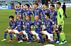 The Japanese national team poses for a photo before a 2022 Qatar World Cup match against Spain at Khalifa International Stadium in Al Rayyan, Qatar on Dec. 2, 2022. [YONHAP]