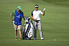 Carl Yuan of China at the ninth green during the second round of Sony Open in Hawaii at Waialae Country Club in Honolulu, Hawaii. on Friday. [GETTY IMAGES]
