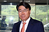 Posco Holdings Chairman Choi Jeong-woo attends the 50th-anniversary commemoration of the completion of the first Posco steelworks plant in Pohang, North Gyeongsang at Posco's Pohang headquarters in in July 2023. [YONHAP]