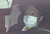 Prosecutor General Yoon Seok-youl, sitting in a car, enters the Supreme Prosecutors' Office on Thursday. [YONHAP}