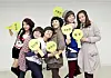 Kim in 2008, second from left, when one of her most popular characters was a ″little boy' [MBC]